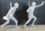 Marx German Infantry WWII GI's 6" Light Gray Figure Set