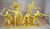 Marx Japanese Infantry WWII 6" Figure Set