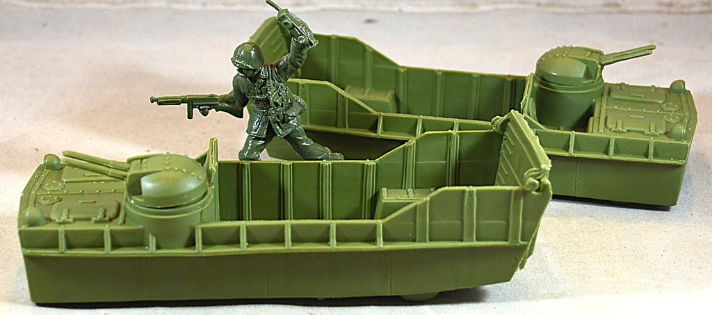 Marx WWII US Landing Craft Green