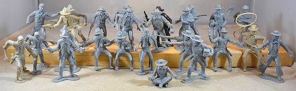 Marx Western Cowboys Miners Trappers