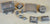 Marx Roman Ben Hur Accessories Vase, Chest, Pipe Set