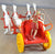 Marx Roman Chariot with Horses and Painted Figure Ben Hur Playset