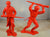 Marx Russian Infantry WWII 6" Figure Set