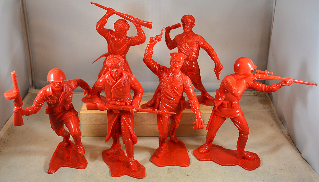 Marx Russian Infantry WWII 6" Figure Set