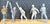 Vintage Marx WWII German Battleground Infantry Set Light Gray
