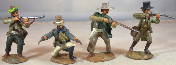 Paragon Painted Alamo Texan Defenders Set 2 - 4 Piece Set - Lot 2