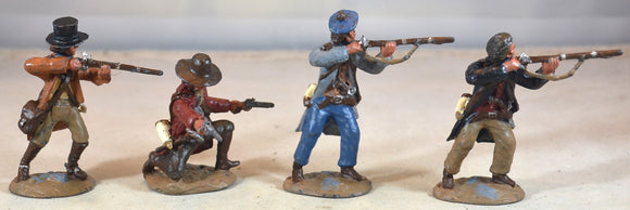 Paragon Painted Texan Defenders Alamo Set 2 - 4 Piece Set
