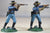 Paragon Painted US Cavalry Soldiers Set 2 6 Piece Set