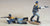 Paragon Painted US Cavalry Soldiers Set 2 6 Piece Set with Flag