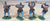 Paragon Civil War Painted Union Charging Infantry Set 1 Blue