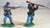 Paragon Civil War Painted Union Charging Infantry Set 1 Blue