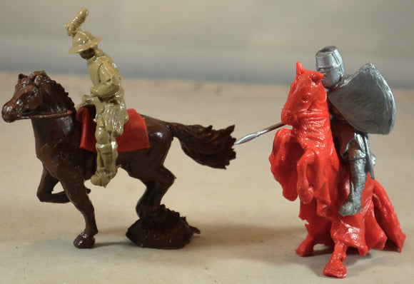 Replicants Mounted Medieval Knights Saxons