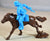 Replicants Pony Express Cowboy Rider with Horse