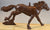 Replicants Pony Express Cowboy Rider with Horse