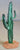 Realistic Painted 5.5" Tall Cactus for Dioramas and Battle Scenes Dark Green