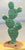Realistic Painted Cactus for Dioramas and Battle Scenes Dark Green 5 Pc St