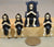 Halloween 18 Piece Cemetery Headstones Ghouls Set