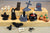 Halloween 21 Piece Cemetery Headstones Ghouls Skulls Pumpkins Set