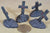 Halloween 18 Piece Cemetery Headstones Ghouls Set