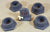Halloween 18 Piece Cemetery Headstones Ghouls Set