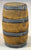 Painted Western Saloon Barrel Keg