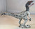 Painted Velociraptor Dinosaur Figure Prehistoric Jurassic Park