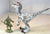 Painted Velociraptor Dinosaur Figure Prehistoric Jurassic Park