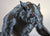 Painted Werewolf Wolfman Lycanthrope Figure Black