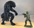 Painted Werewolf Wolfman Lycanthrope Figure Black