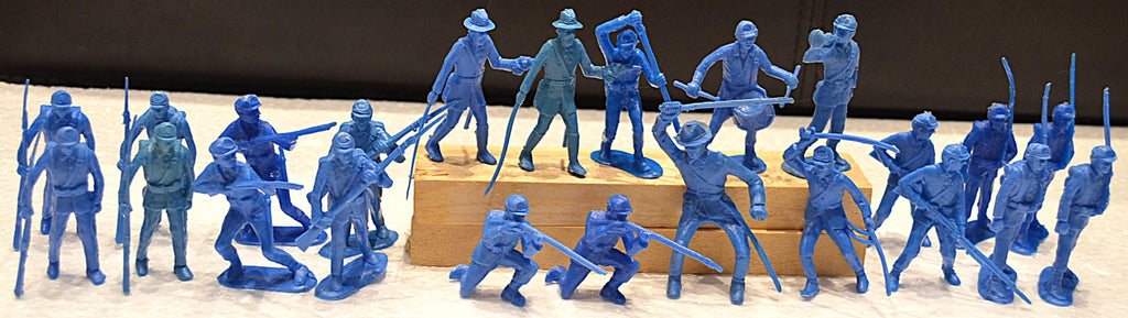 Vintage Tim Mee Civil War US Union Infantry Toy Soldiers