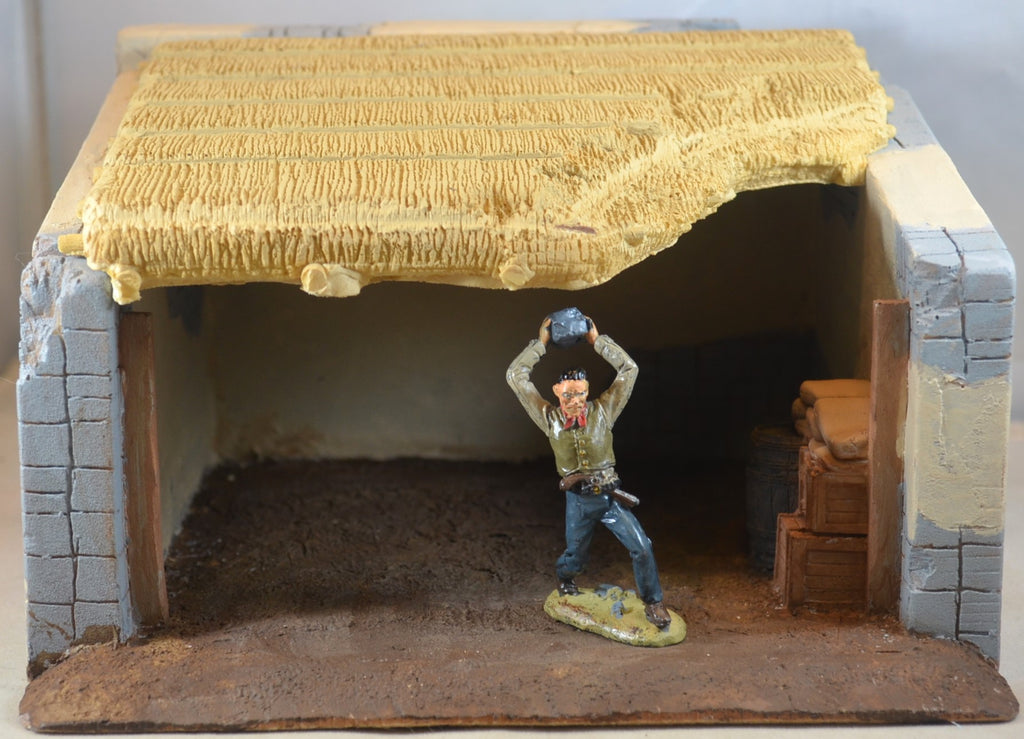 TSSD Hand Painted Alamo Stable with Removable Roof TS5432P