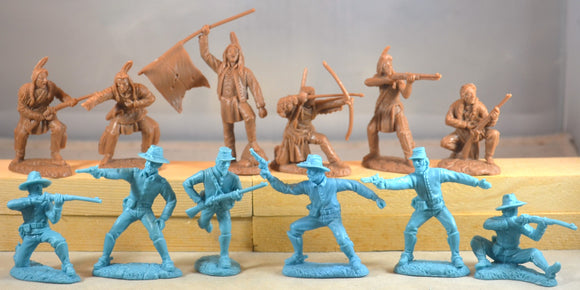 TSSD Dismounted Cavalry and Plains Indians Combo Set Little Big Horn