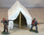 TSSD Painted Roman Tent with Open Flaps TS138