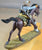 TSSD Painted CSA Confederate Cavalry Figure on Horse
