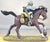 TSSD Painted CSA Confederate Cavalry Figure on Horse