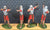 TSSD Painted Roman Archers Bowman Firing Line Set