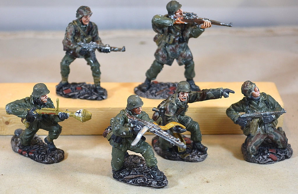TSSD Painted WWII German Elite Troops Set #11 6 PC Set