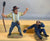 TSSD Painted Union Cavalry Artillery Wounded Set #12