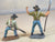 TSSD Painted Union/CSA Artillery Figures 2 pieces from Set #12