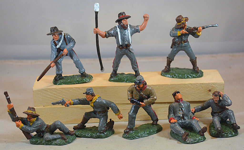 TSSD Painted Confederate Artillery Wounded Set #12