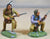 TSSD Painted Plains Indian Warriors Set #14 Lot 2