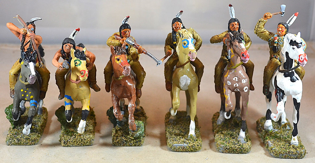 TSSD Painted Mounted Plains Indians Set #16