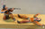 TSSD Painted Plains Indians Set #18 with Casualties 6 Piece Set Lot 2