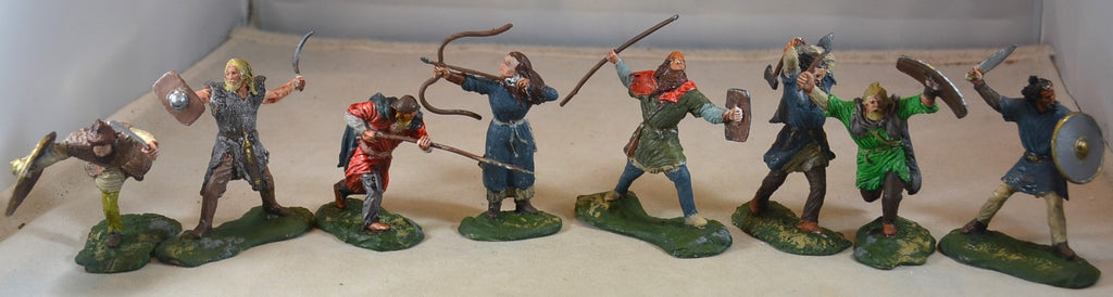 TSSD Hand Painted Barbarians 8 Piece Set Lot 2