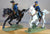 TSSD Painted US Cavalry Horse Soldiers Set #24 - 4 Piece Set Lot 1