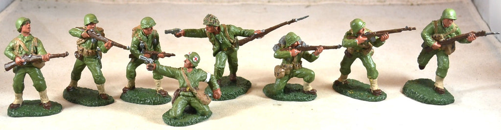 TSSD WWII Painted US Infantry Set #3 - Lot 2