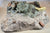 TSSD Hand Painted Destroyed WWII Sherman Tank Defensive Position