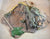 TSSD Hand Painted Destroyed WWII Sherman Tank Defensive Position