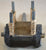 Volk Designs Roman Medieval 2 Wheeled Woven Rope Wagon Cart #3