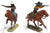 Weston Painted Mounted Mexican Bandits Banditos